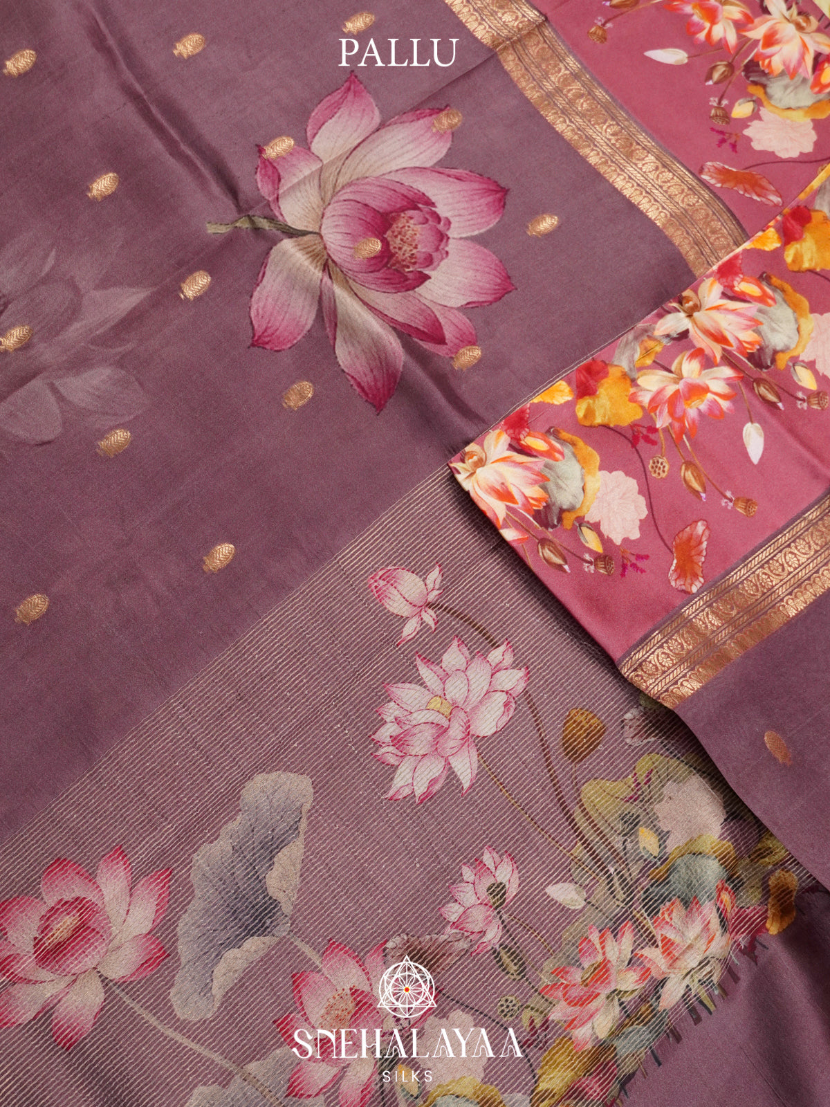Meganta Raw Silk Saree