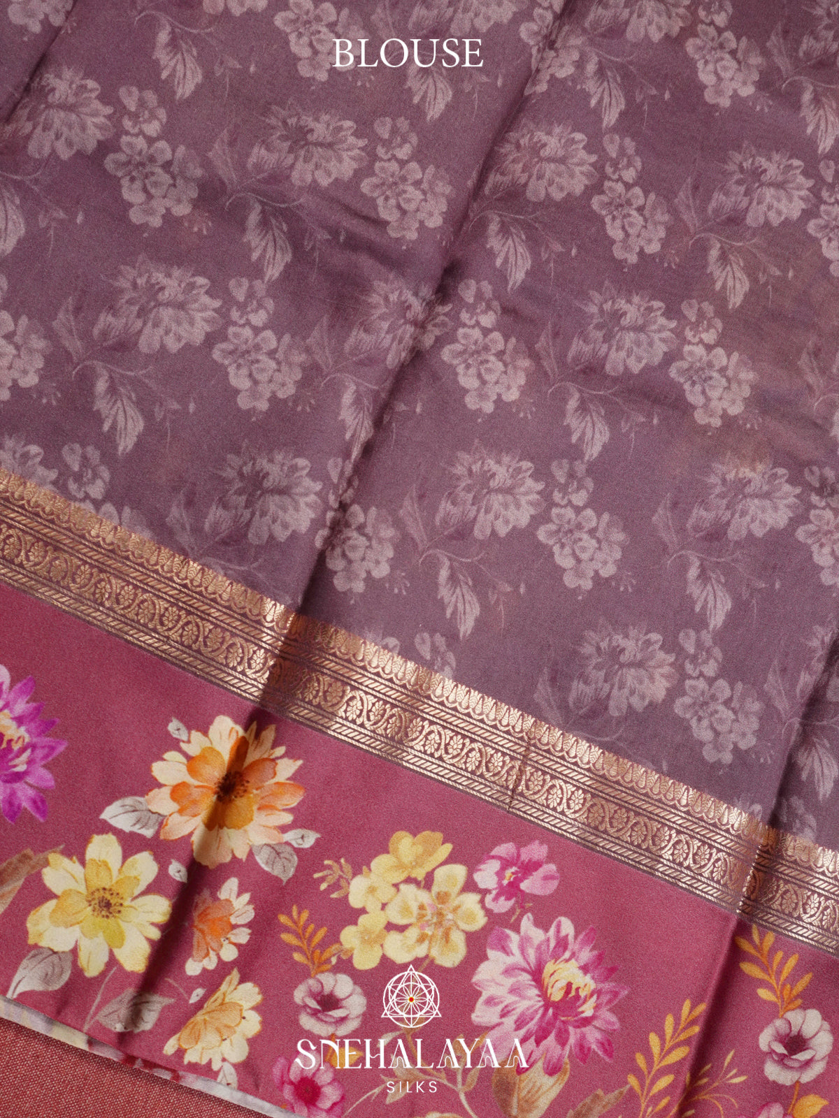 Black Raw Silk Saree