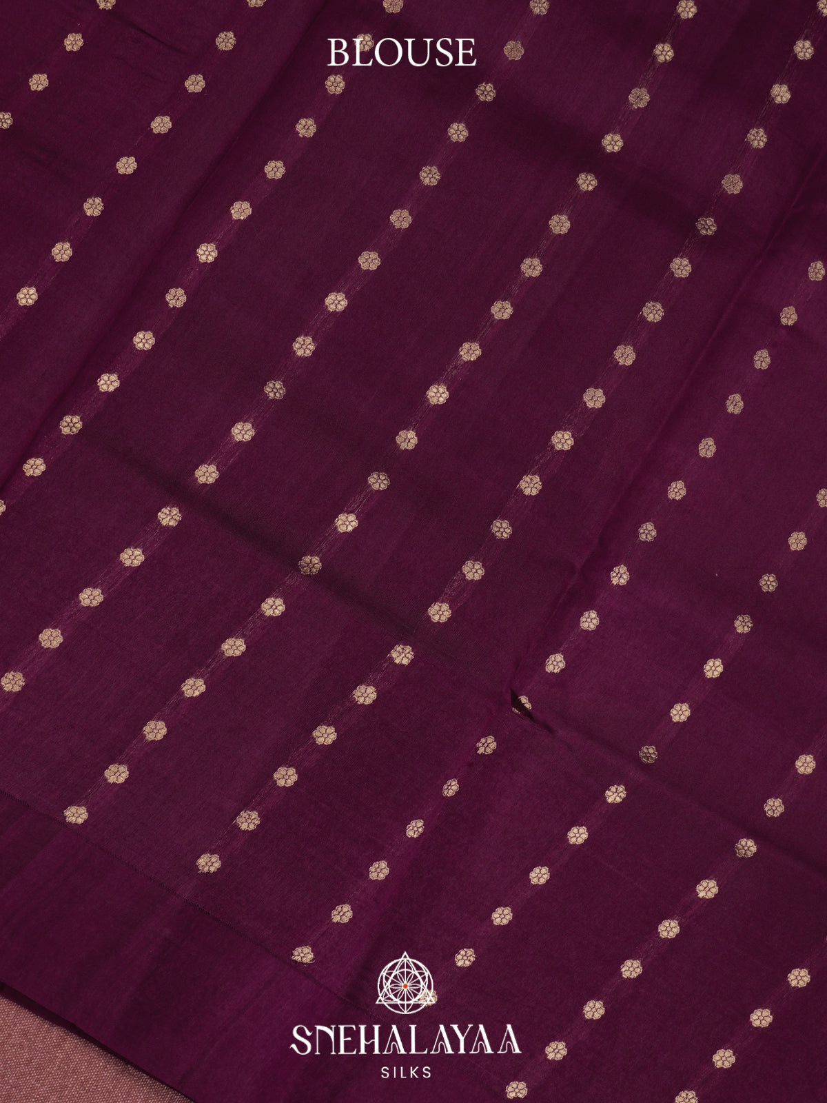 Wine Red Raw Silk Saree