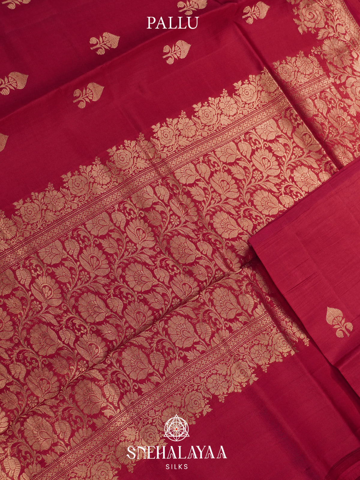 Red Raw Silk Saree