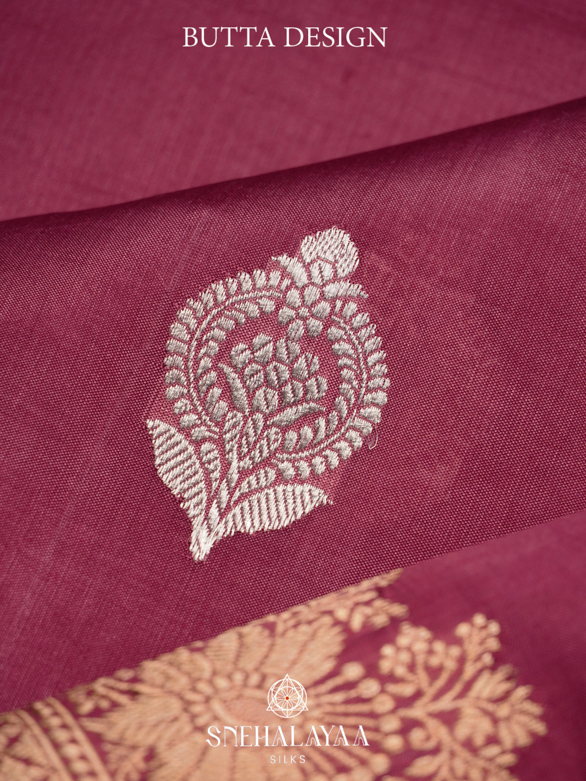 Mauve Raw Silk Saree
