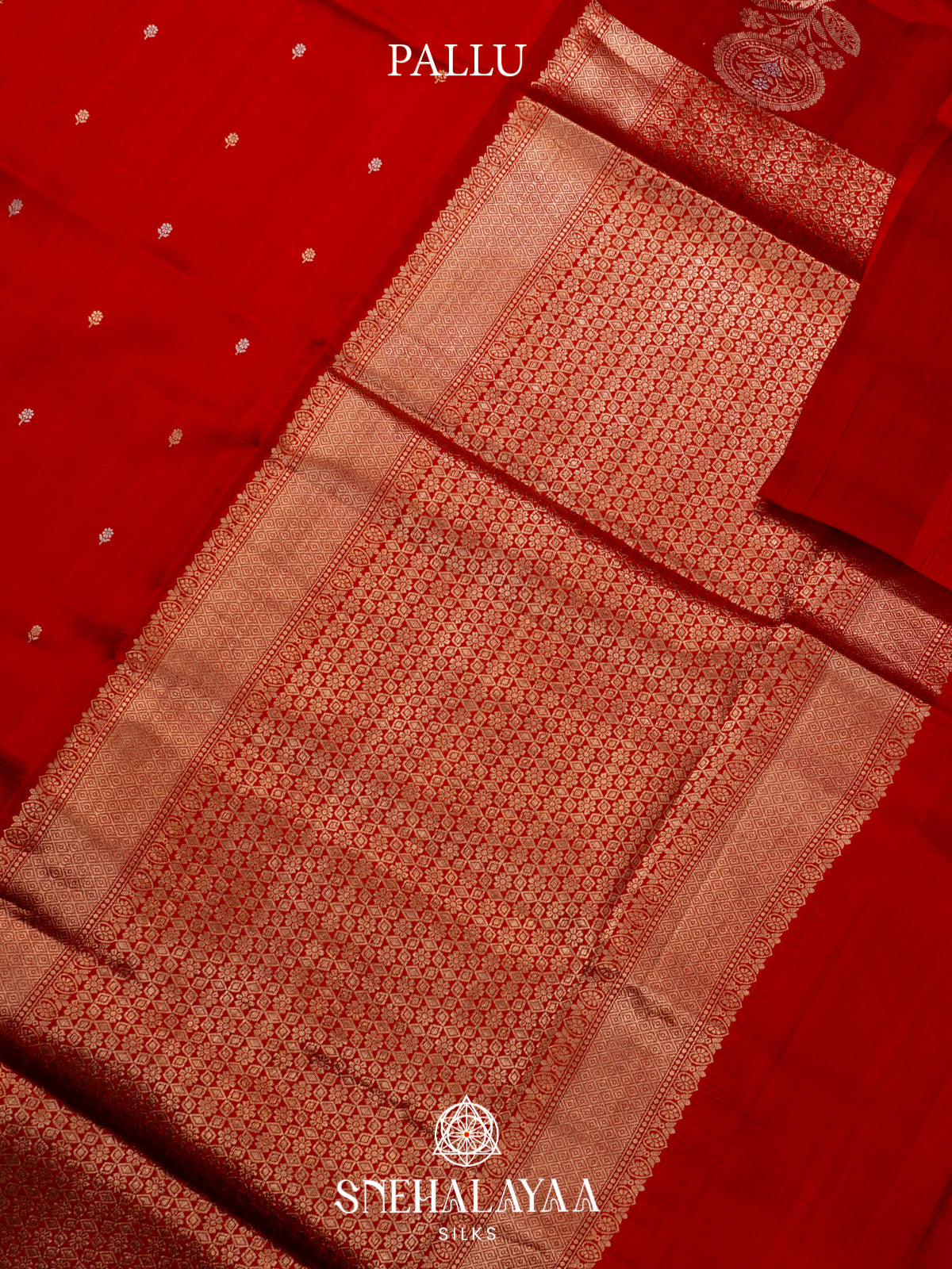 Red Raw Silk Saree
