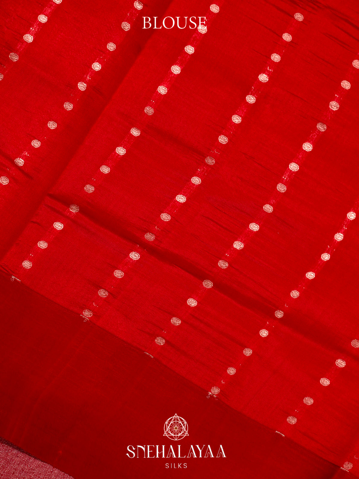 Red Raw Silk Saree