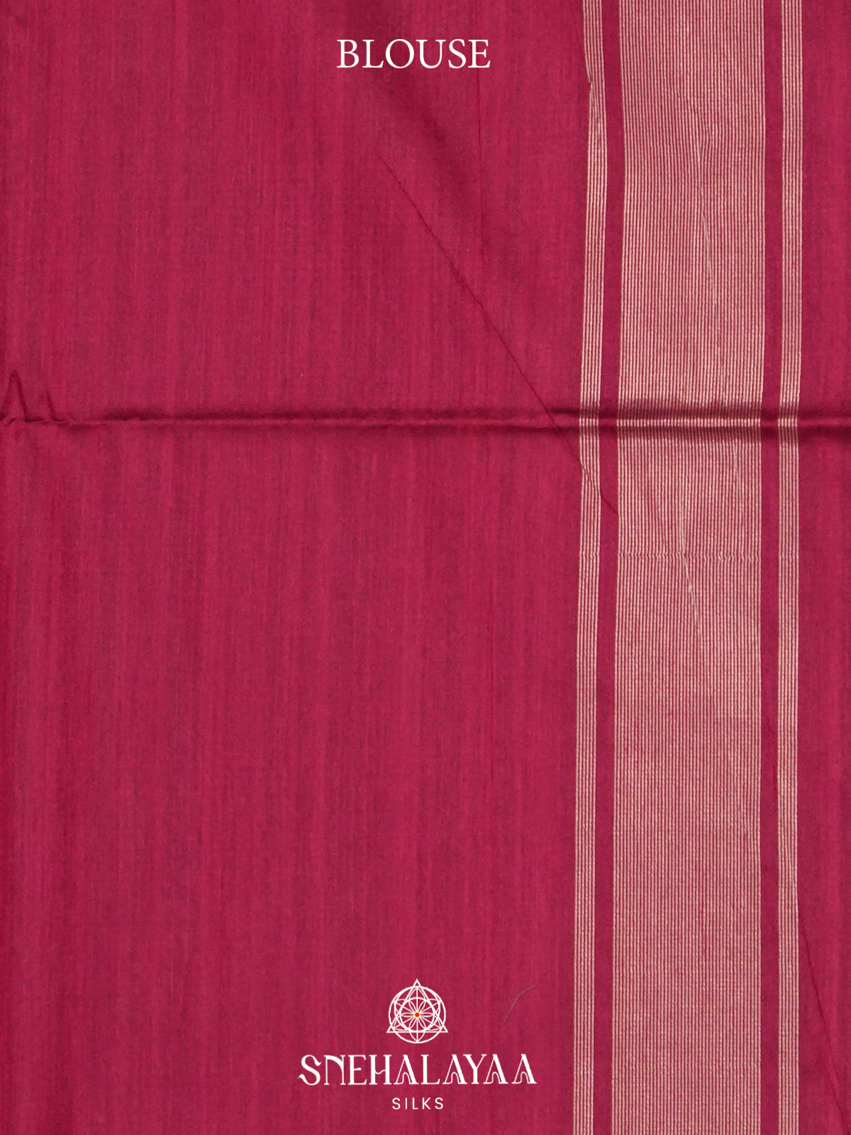 Navy Blue Matka Tussar Saree