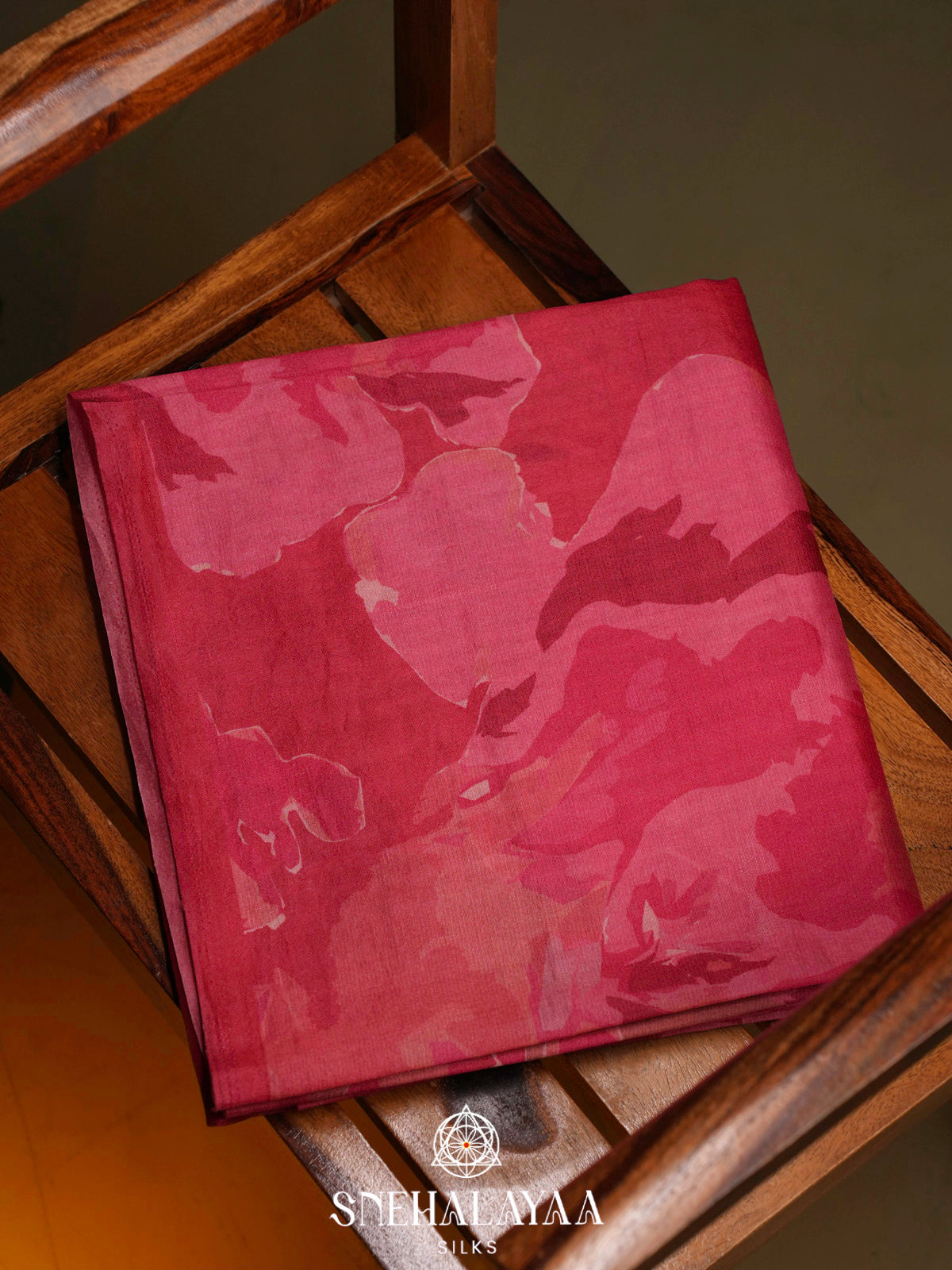 Pink Tussar Saree