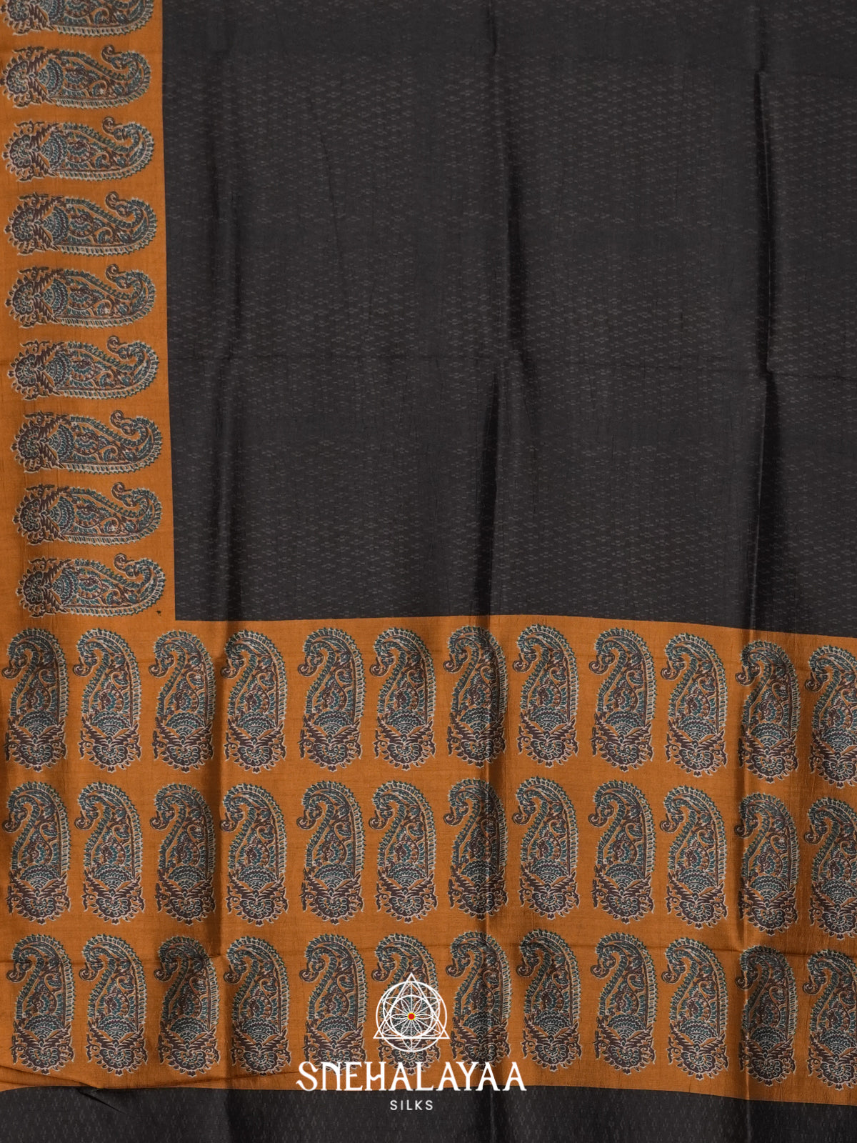 Black Dola Saree