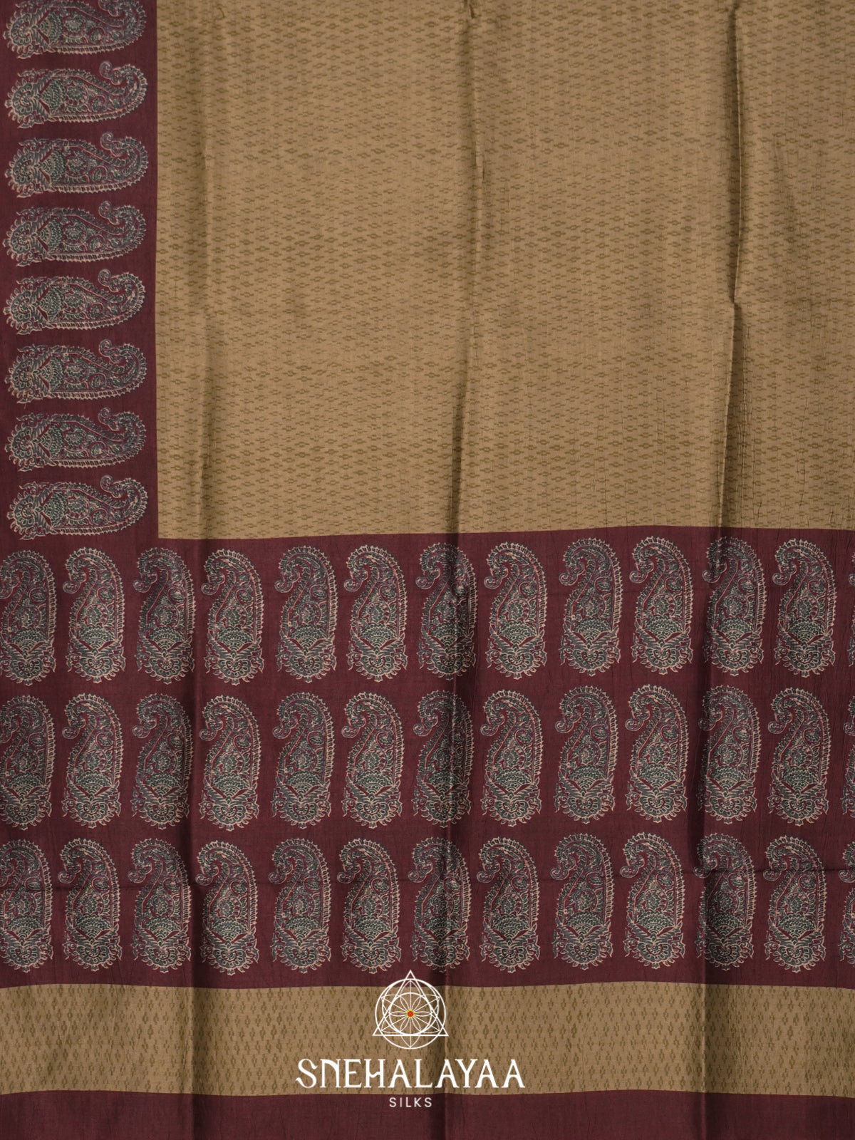 Beige Dola Saree