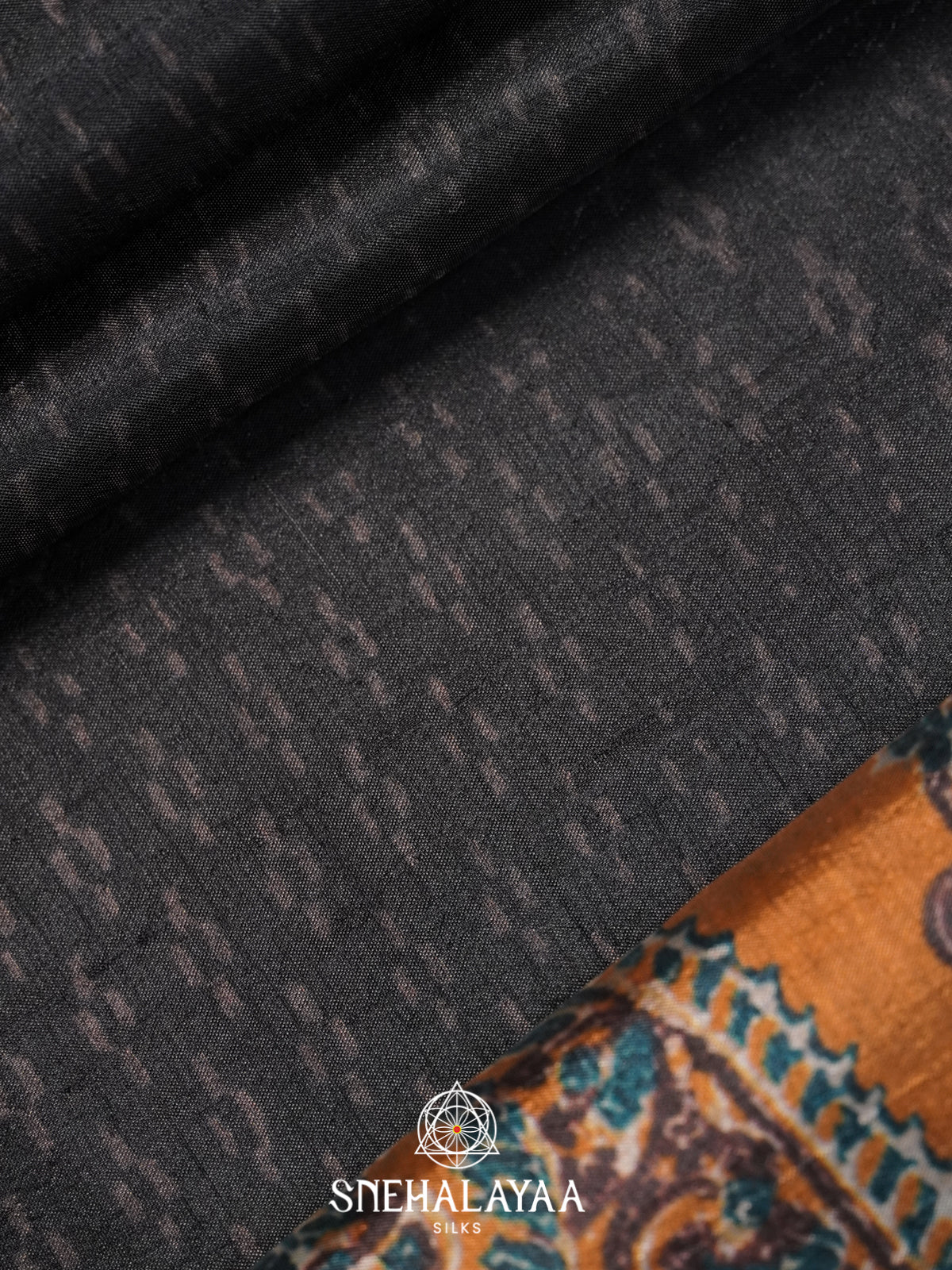 Black Dola Saree