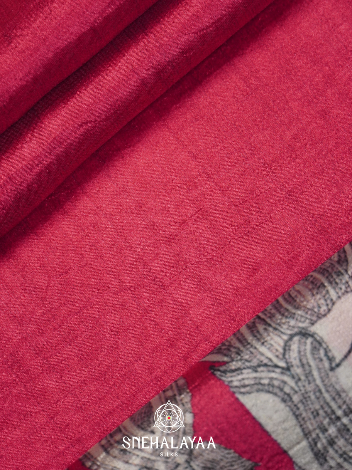 Pink Dola Saree