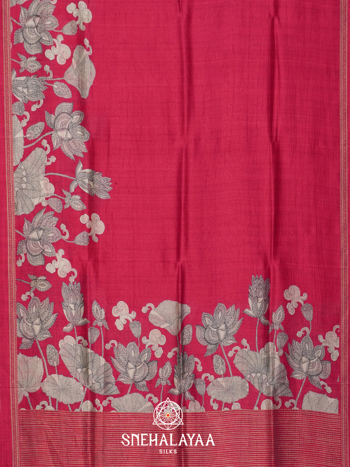 Pink Dola Saree