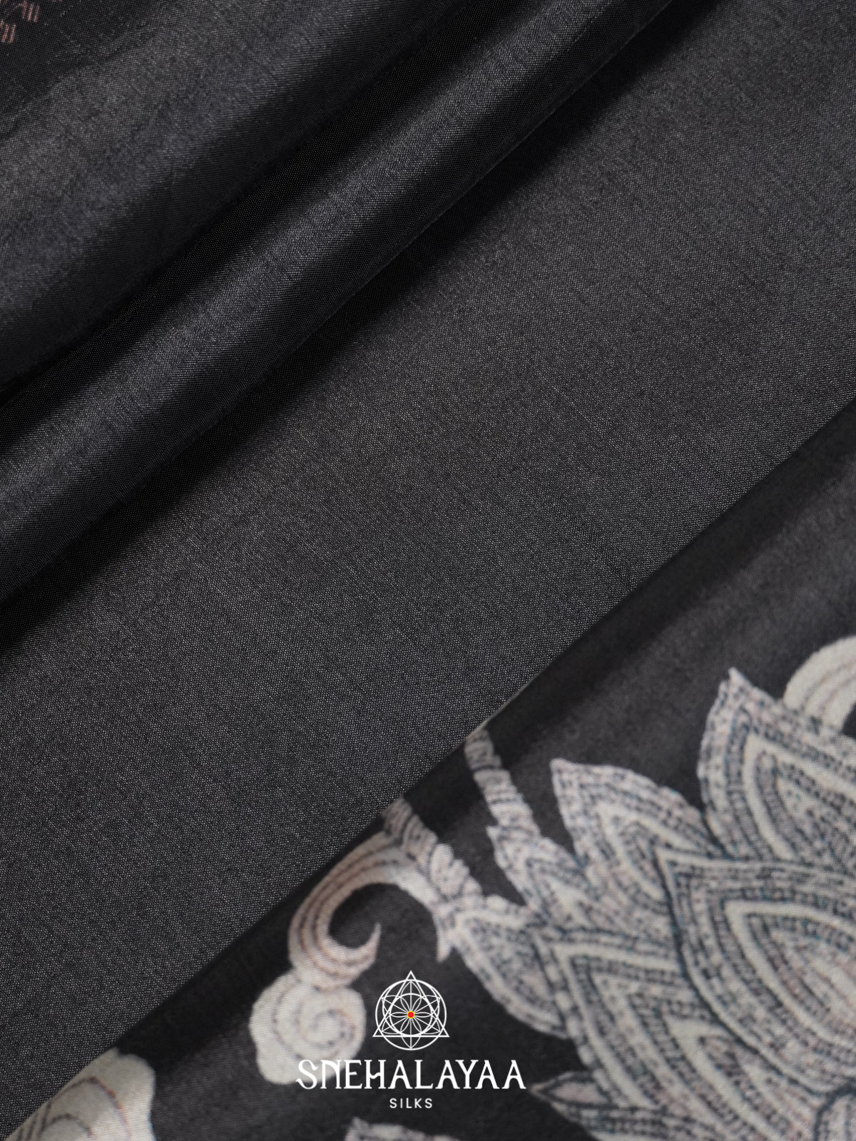 Black Dola Saree