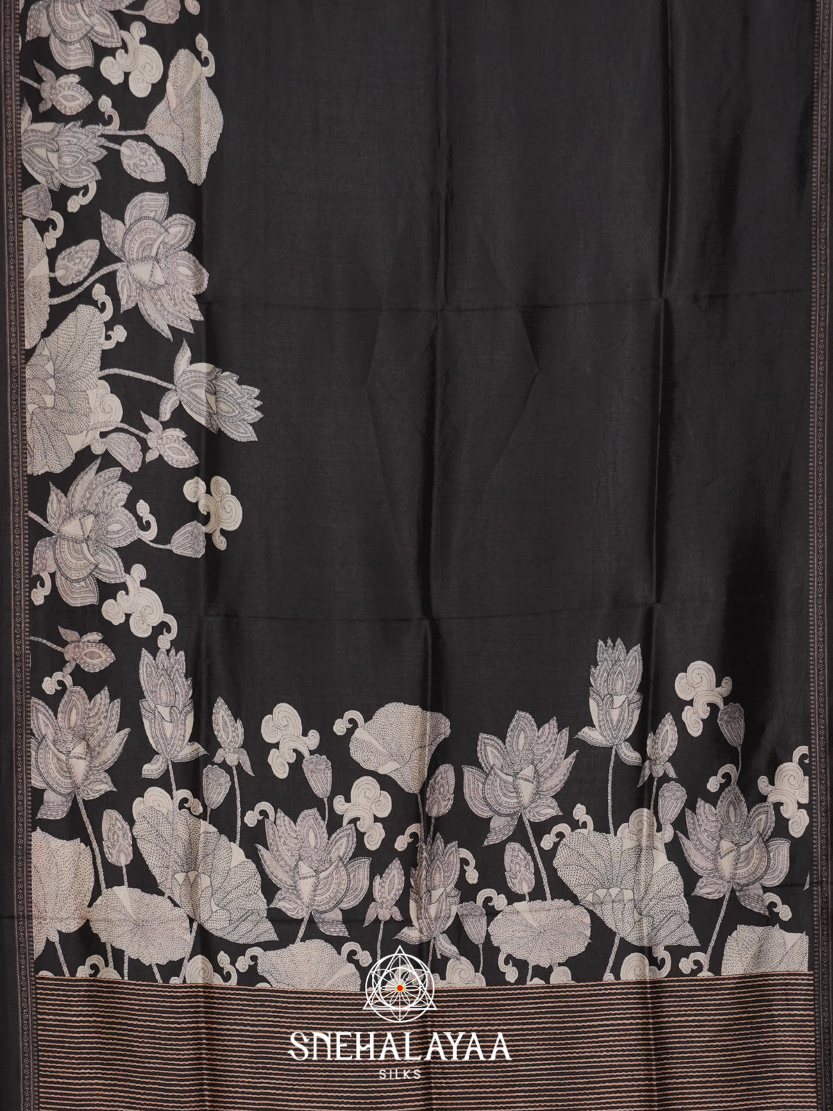 Black Dola Saree