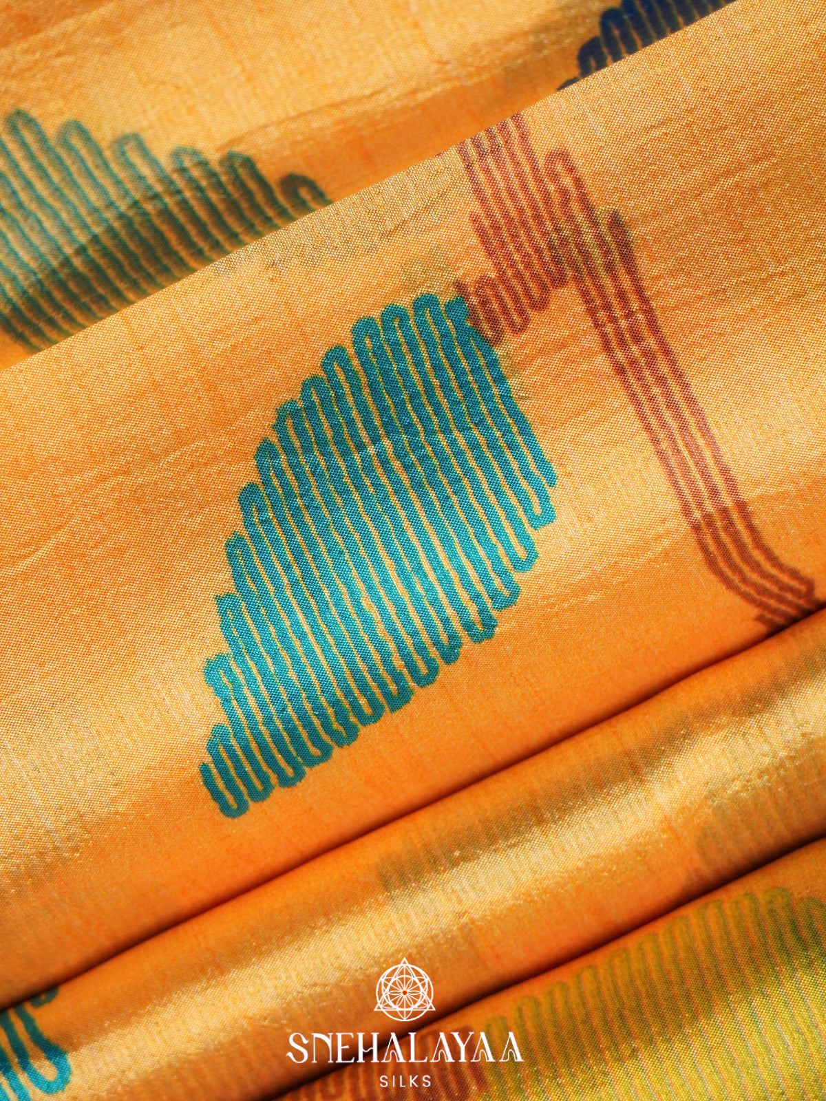 Peach Dola Saree
