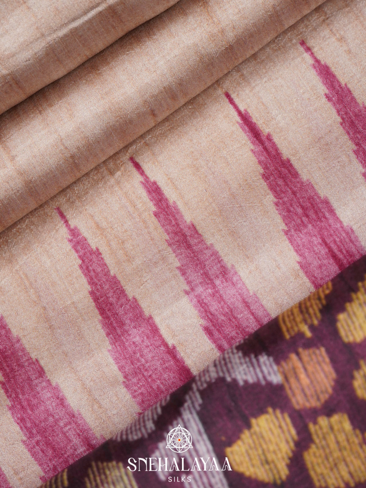 Beige Dola Saree