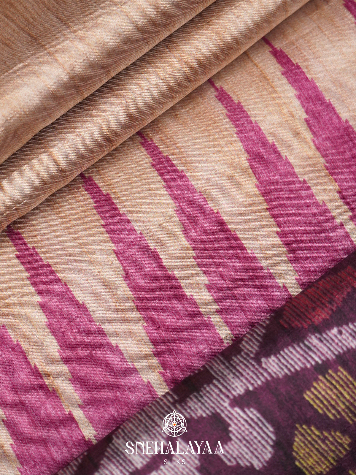 Beige Dola Saree