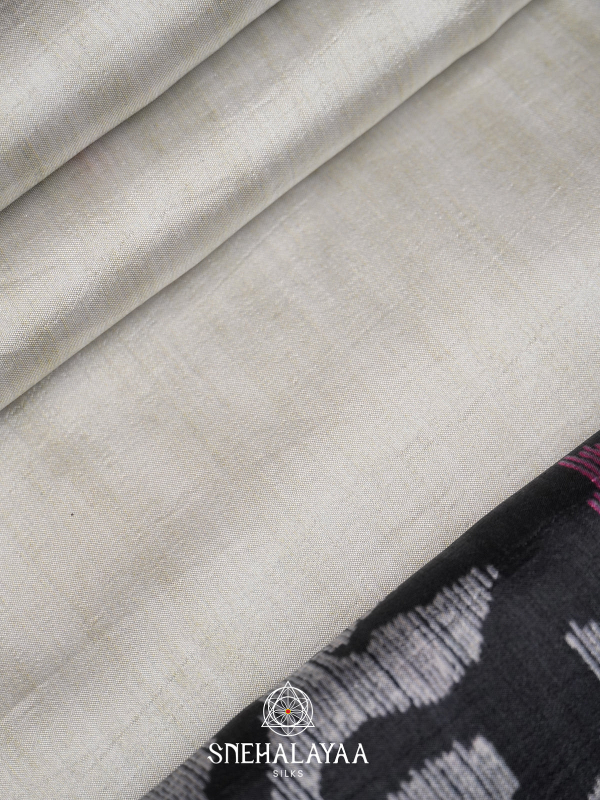 Off White Dola Saree