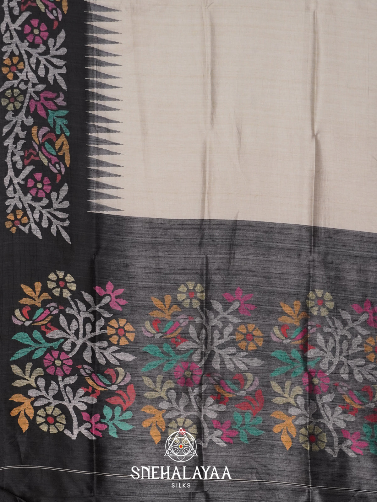 Off White Dola Saree
