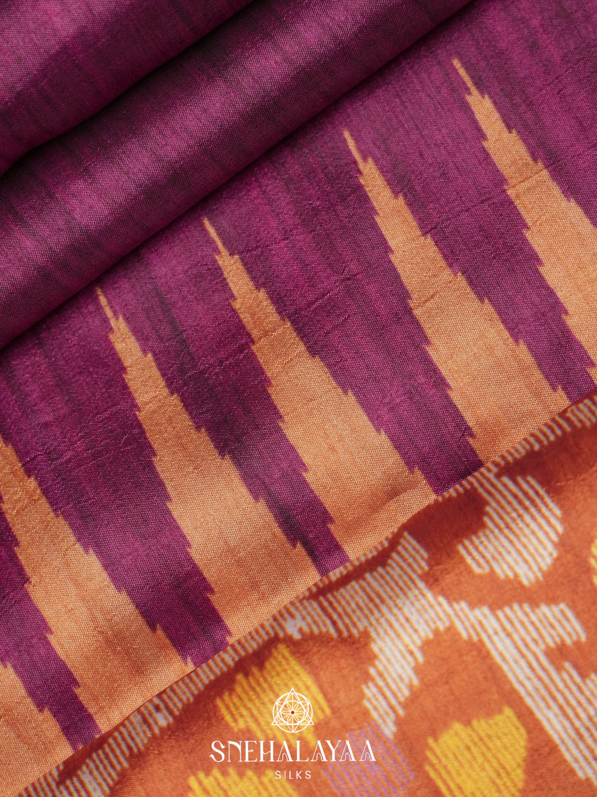 Magenta Dola Saree