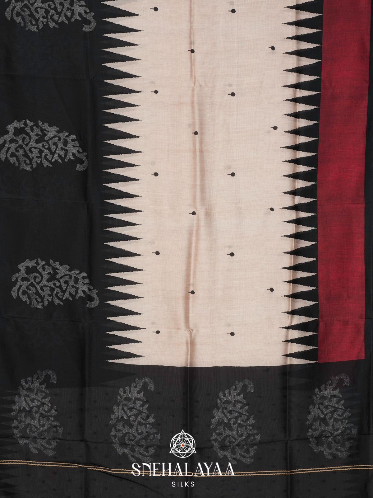 Off White Dola Saree