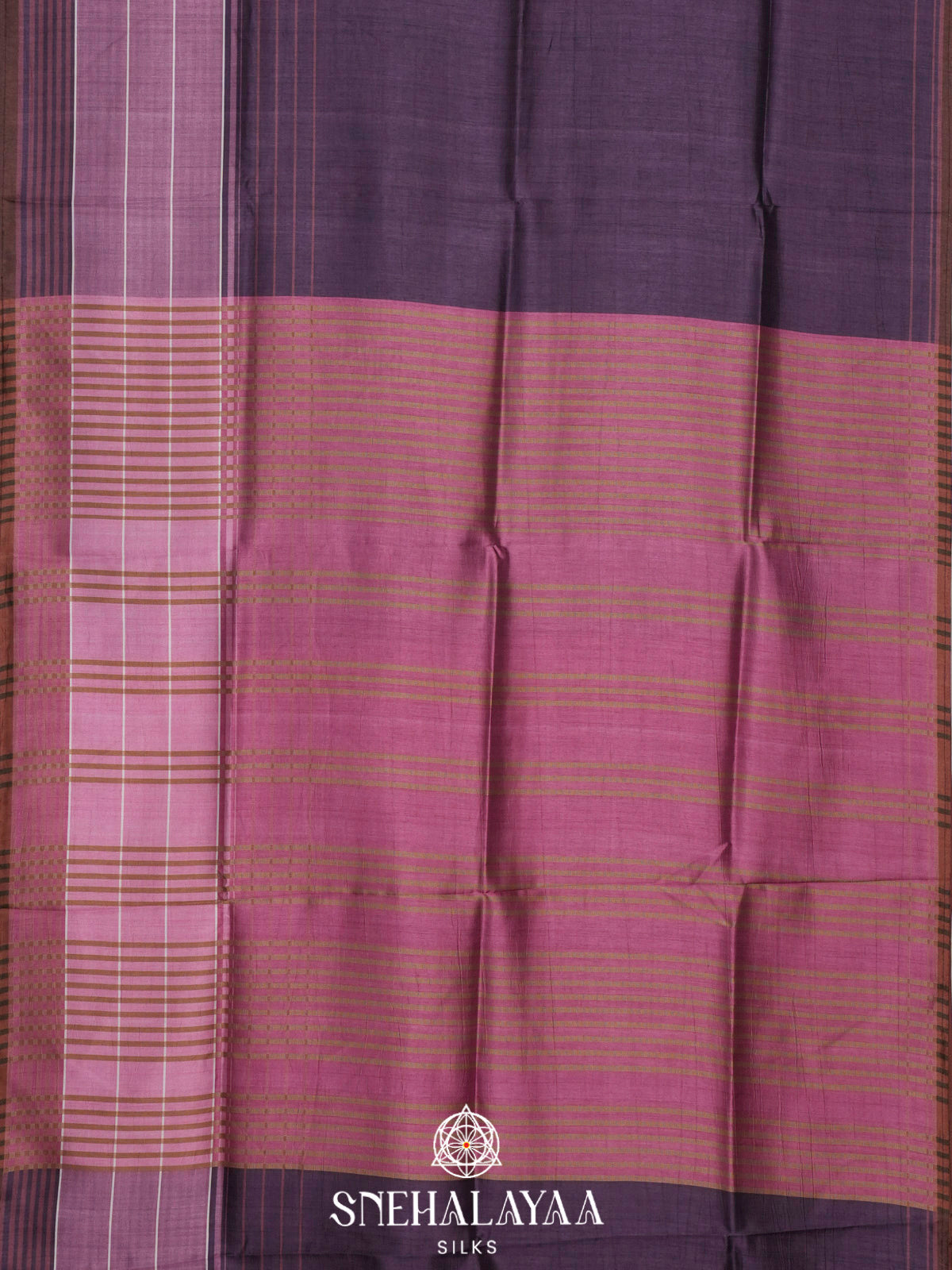 Purple Dola Saree