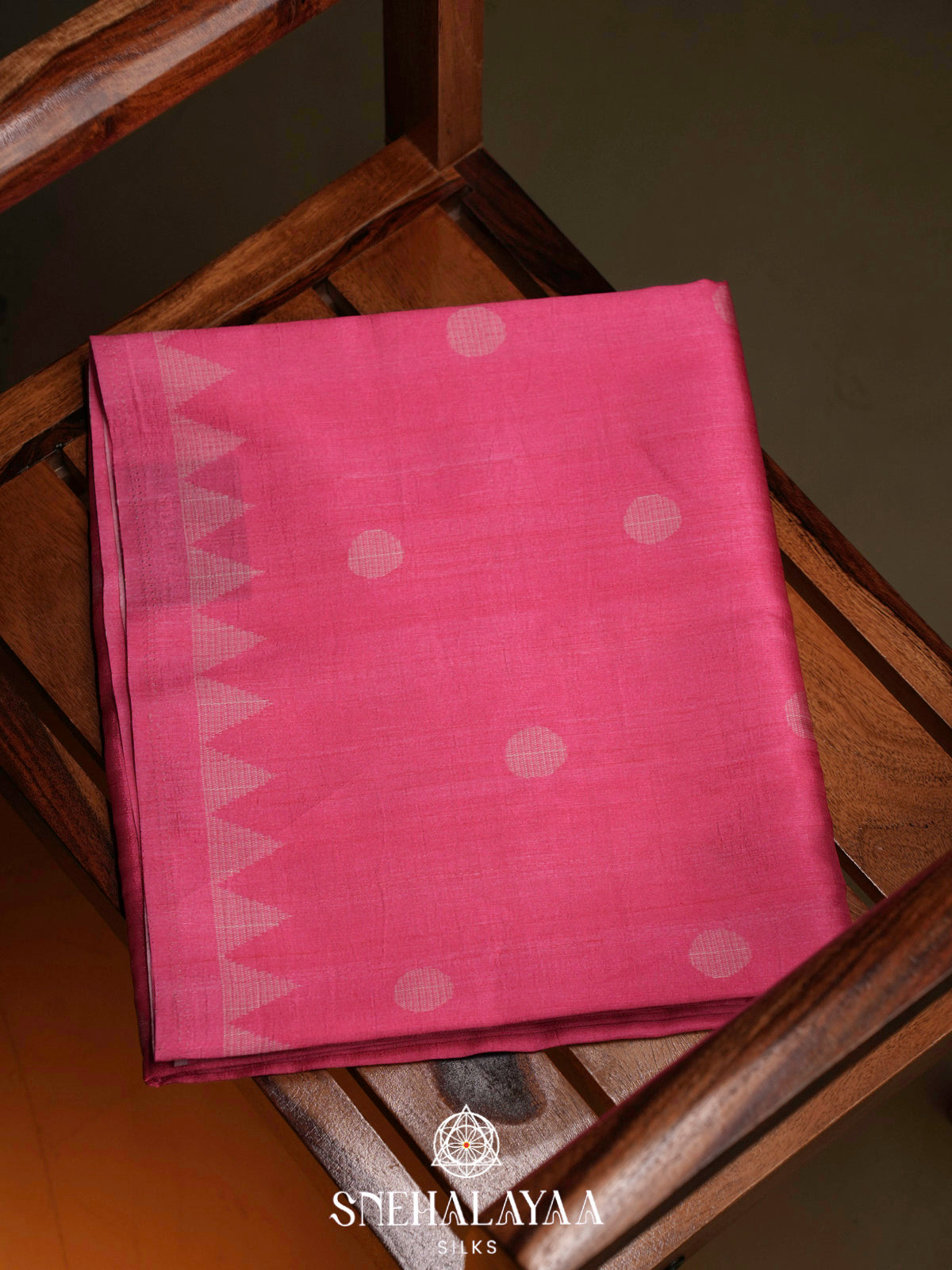 Pink Dola Saree
