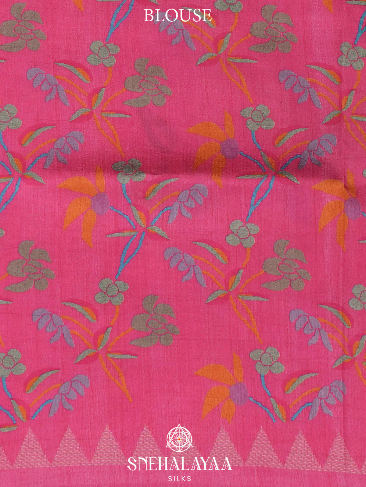 Pink Dola Saree
