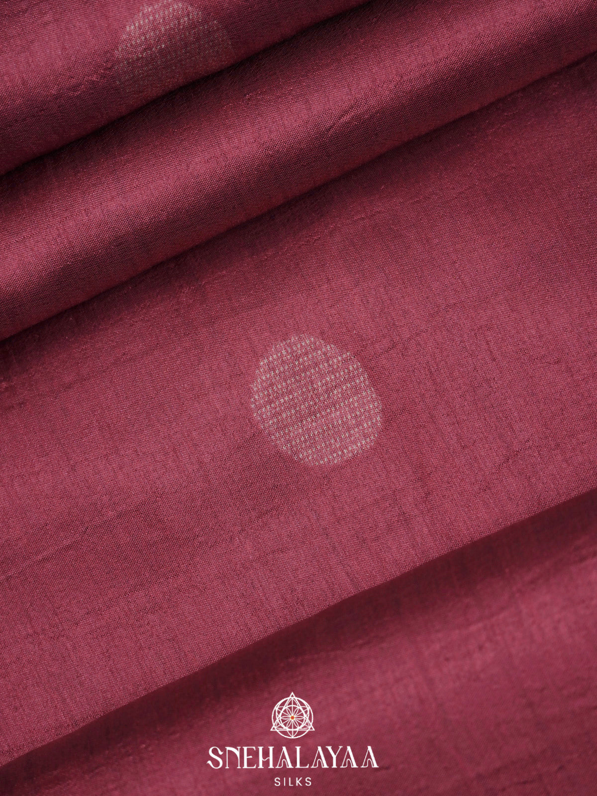 Mulberry Purple Dola Saree