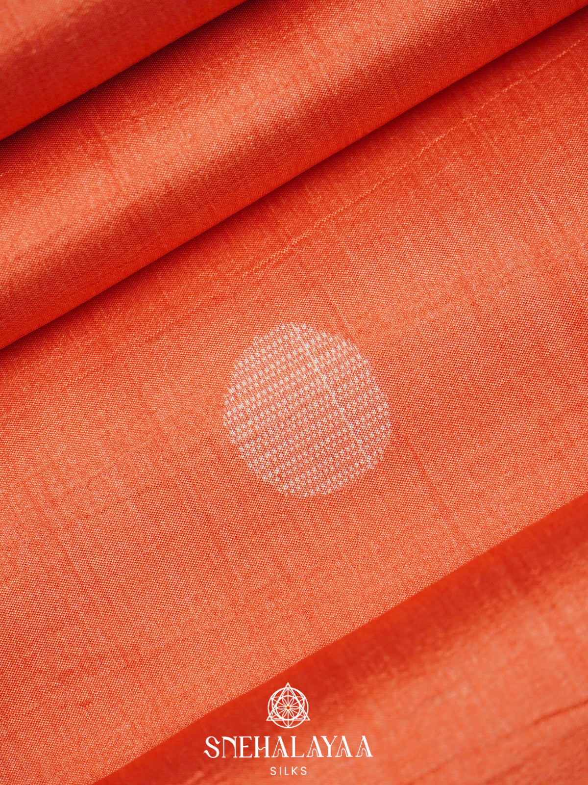 Orange Dola Saree