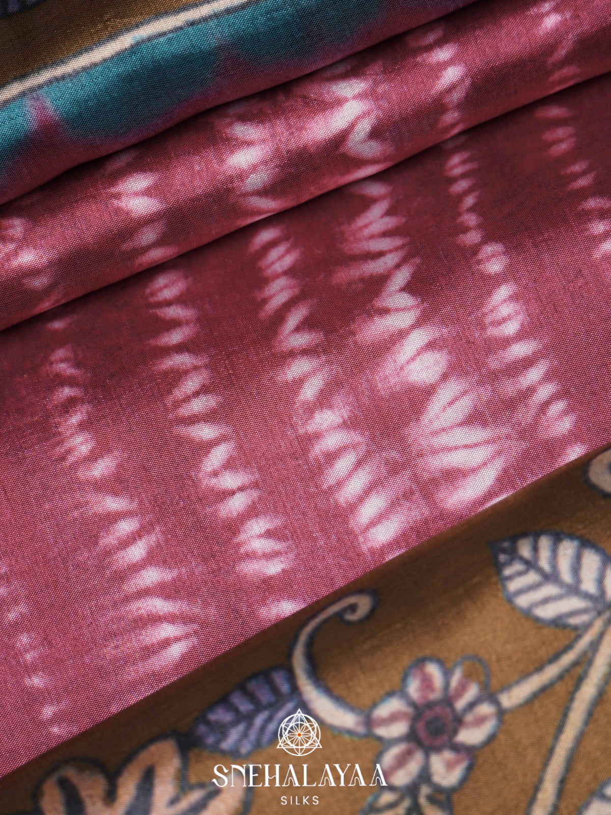 Wine Dola Saree