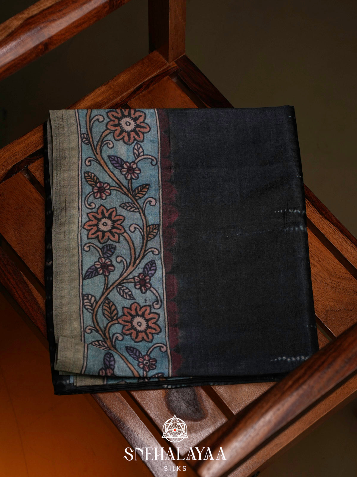 Black Dola Saree