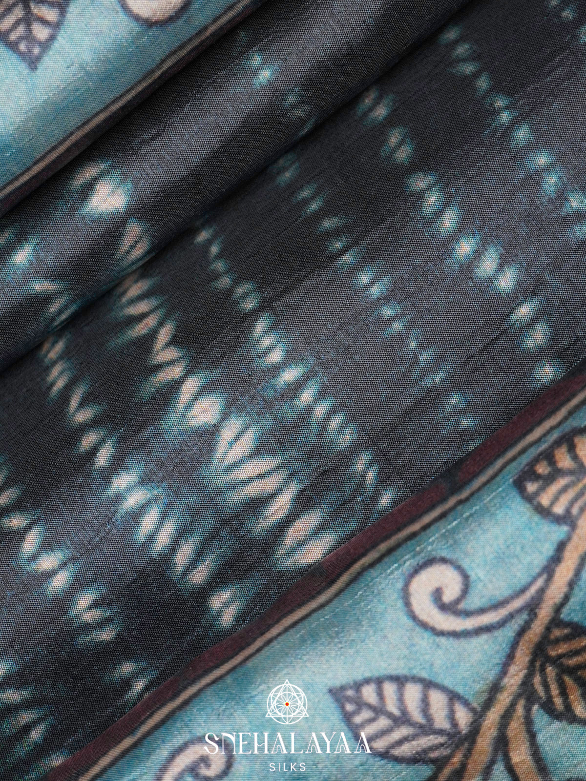 Black Dola Saree