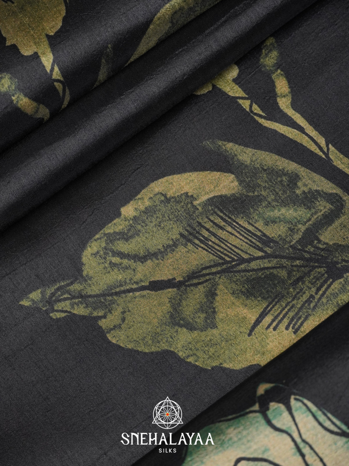 Black Dola Saree