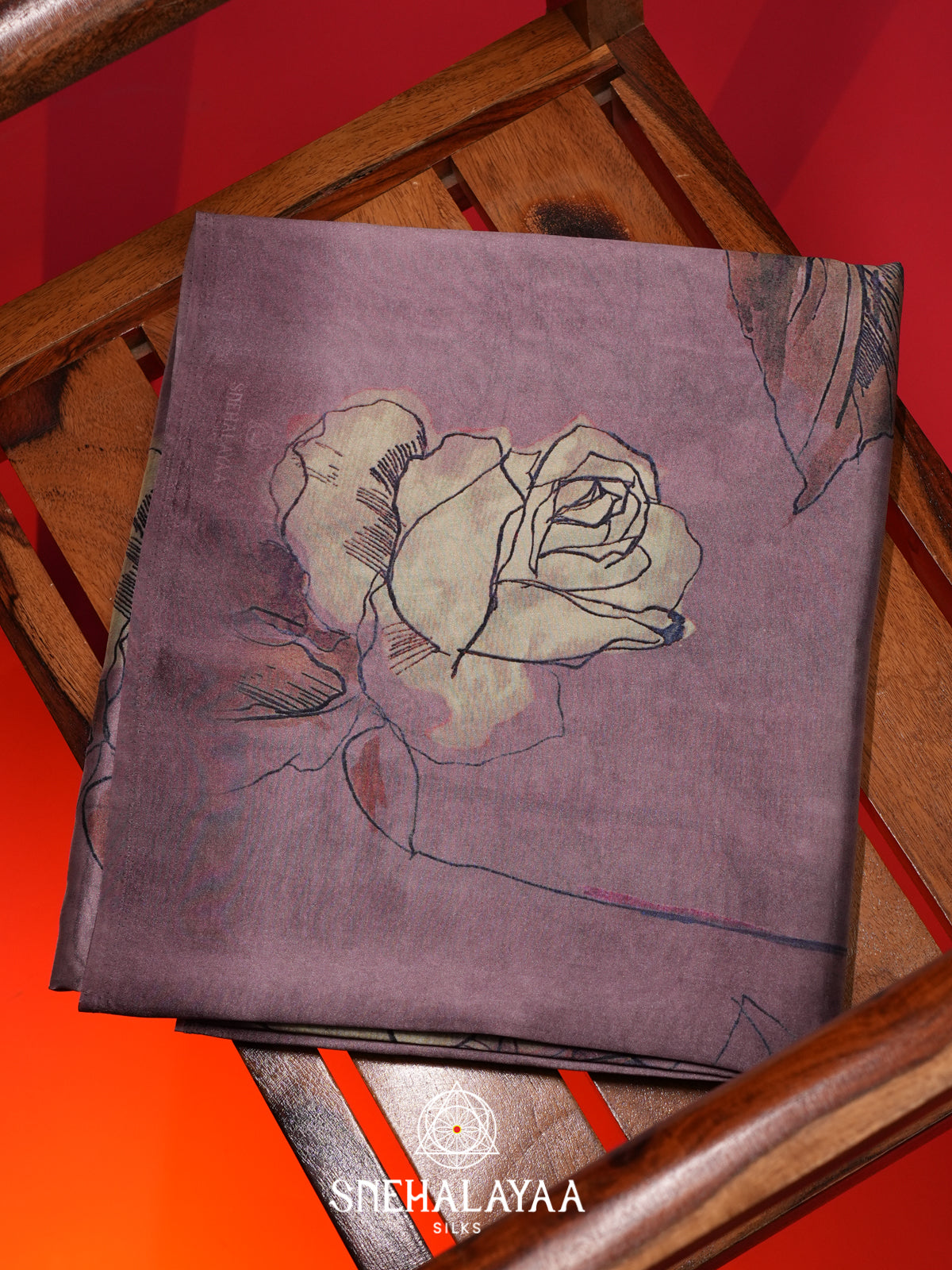Mauve Dola Saree