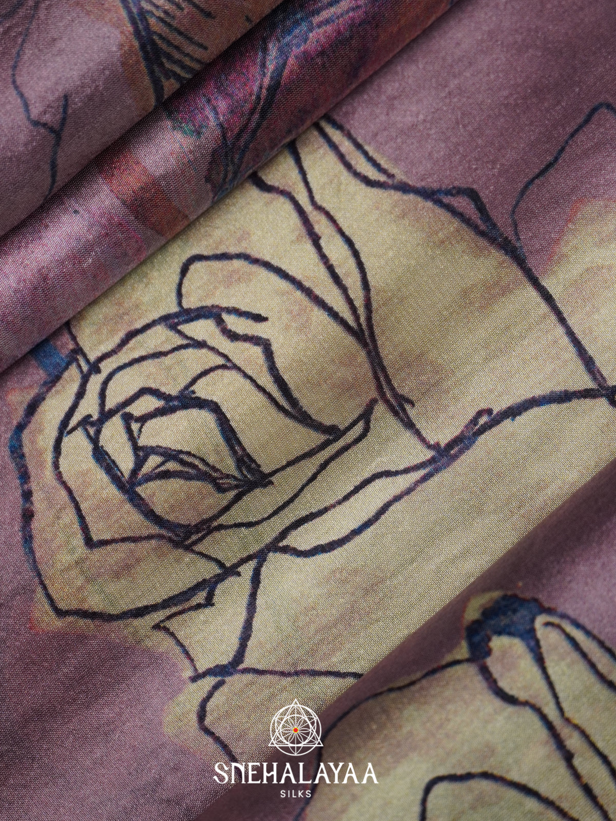 Mauve Dola Saree