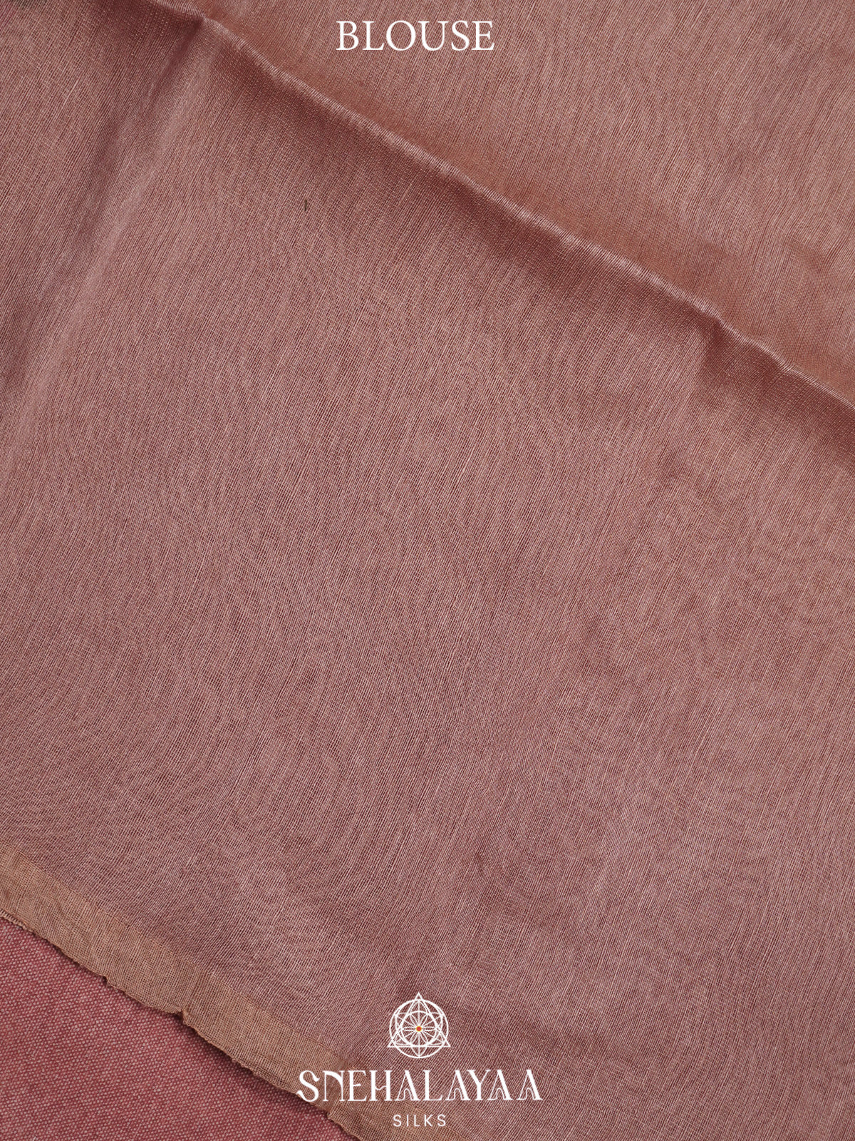 Mauve Linen Saree