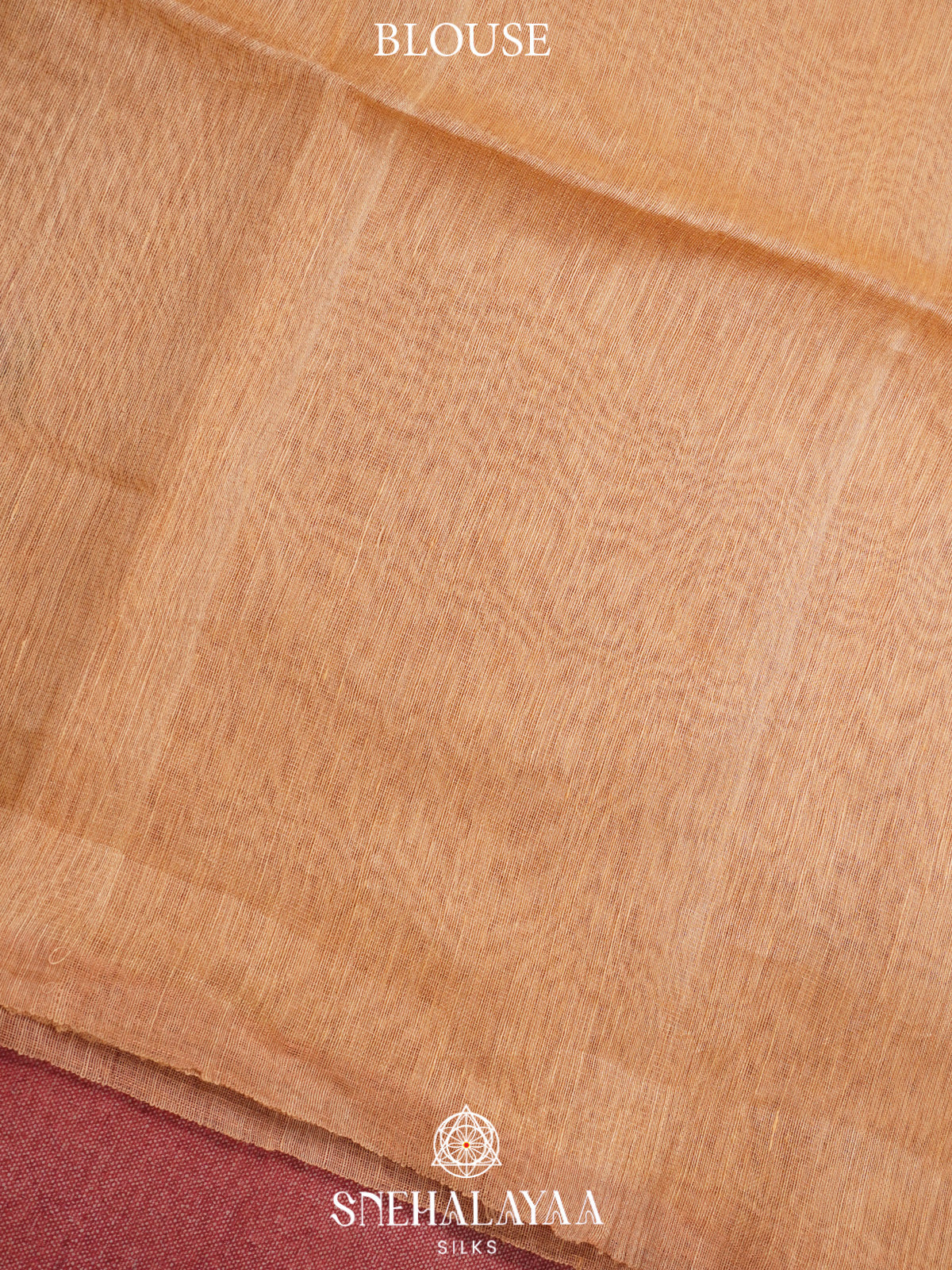 Cream Linen Saree