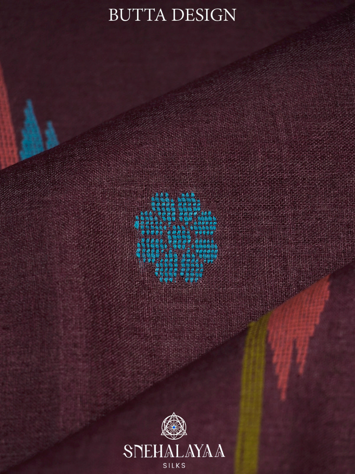 Coffee Brown Tussar Saree