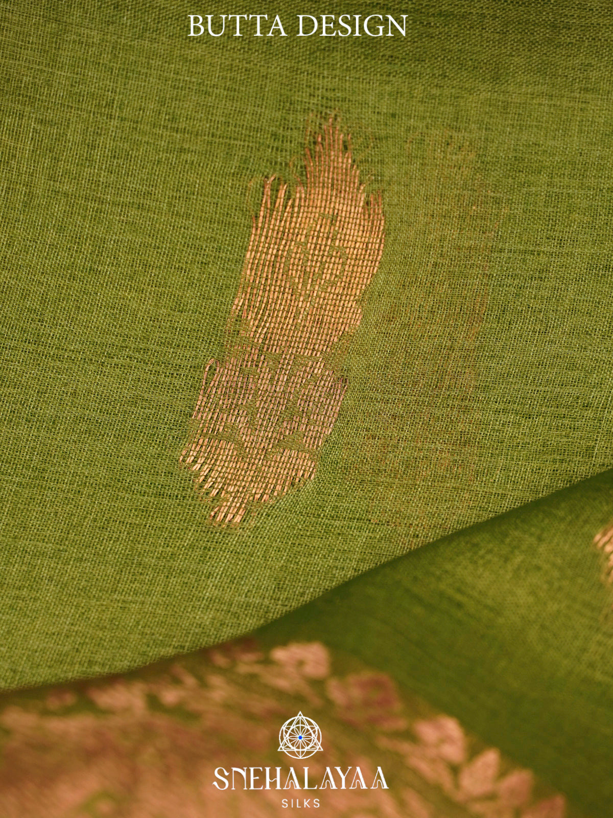 Green Tussar Saree