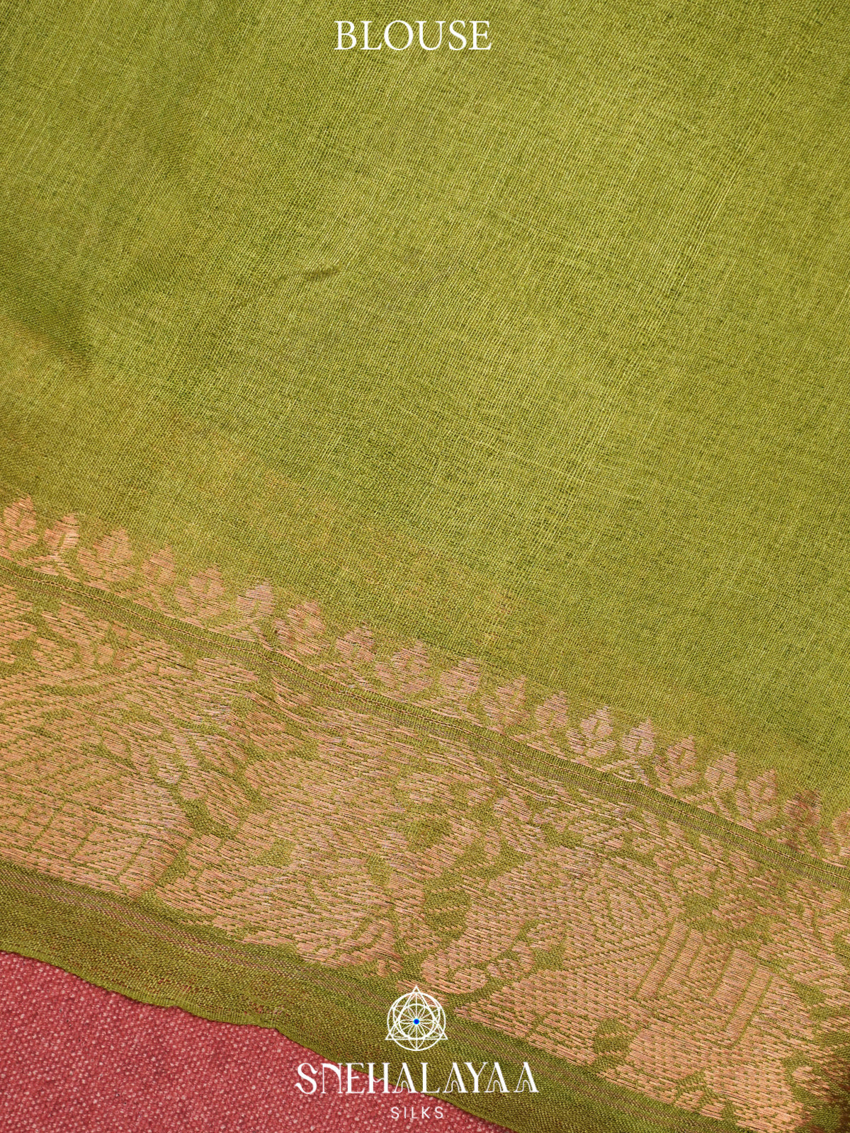 Green Tussar Saree