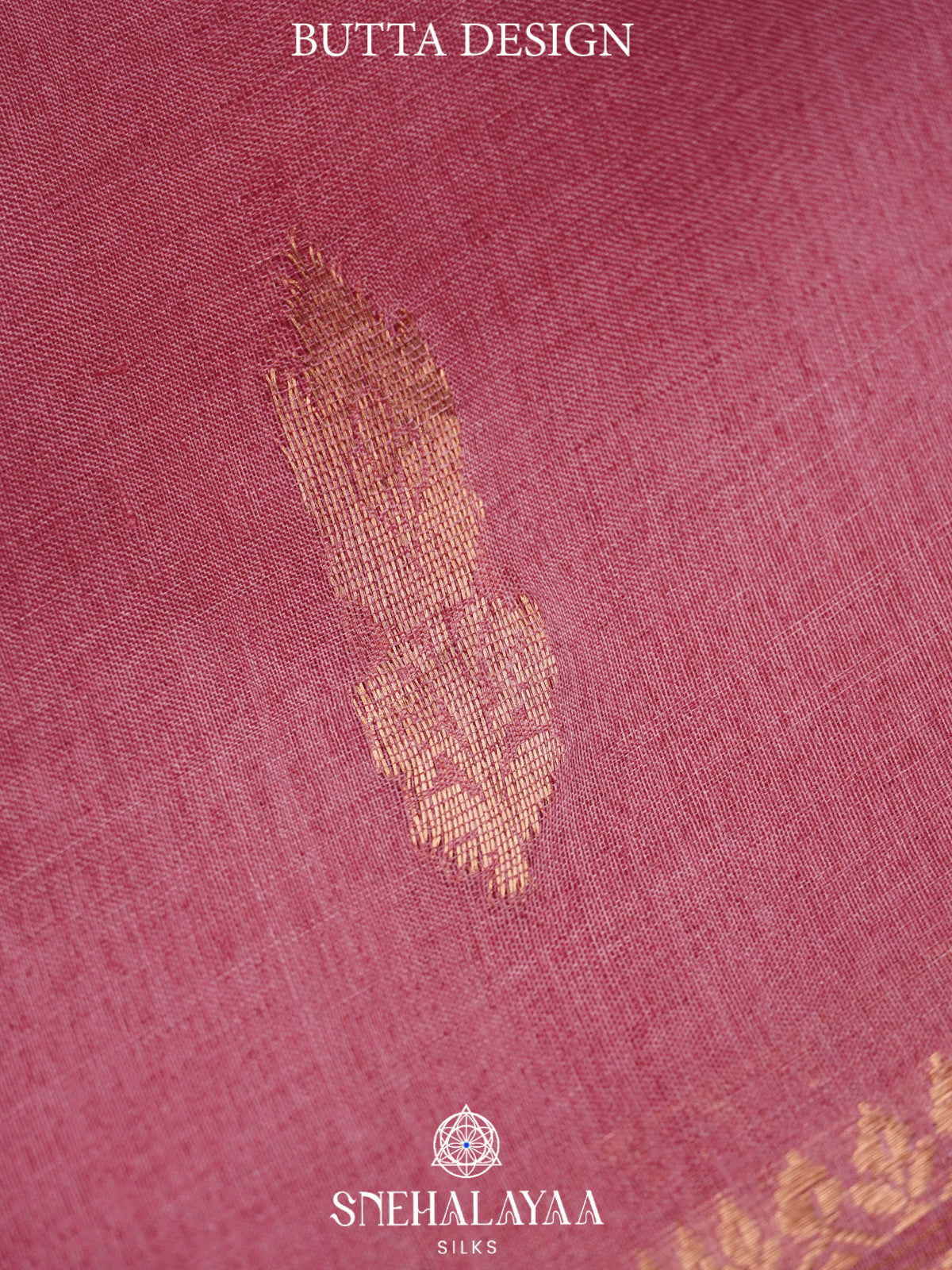 Pink Tussar Saree