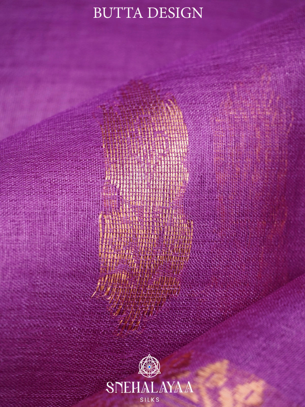 Purple Tussar Saree