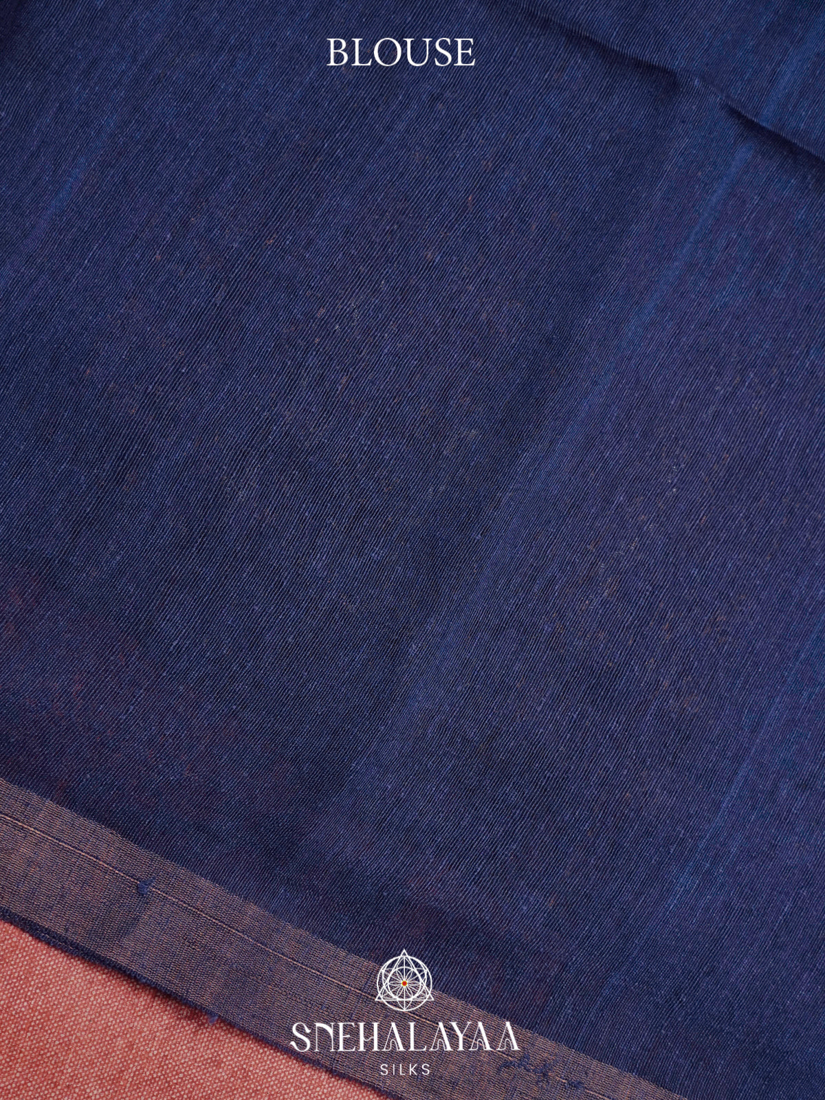 Blue Matka Tussar Saree with Woven Border