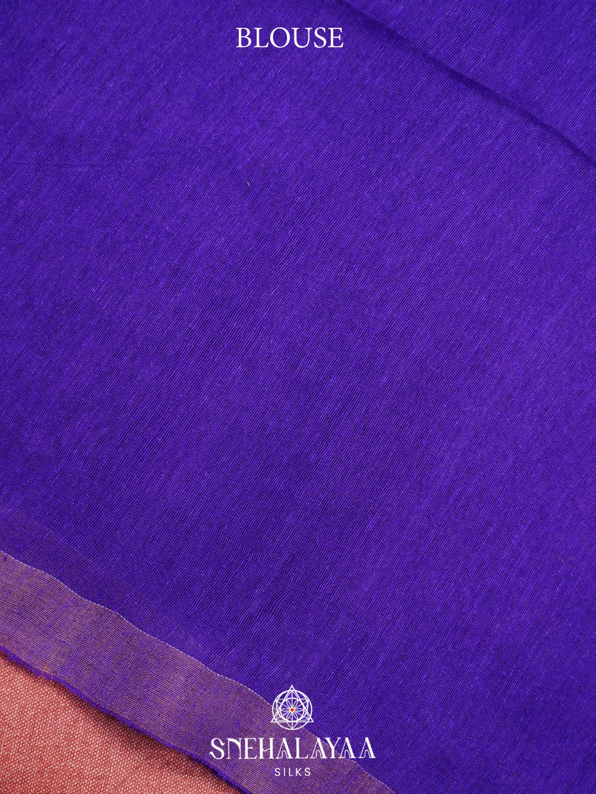 Royal Purple Matka Tussar Saree with Woven Border