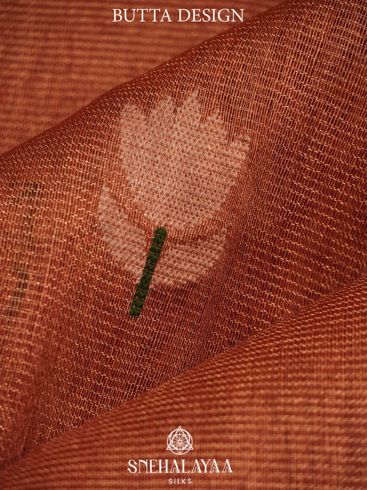 Brown Linen Saree