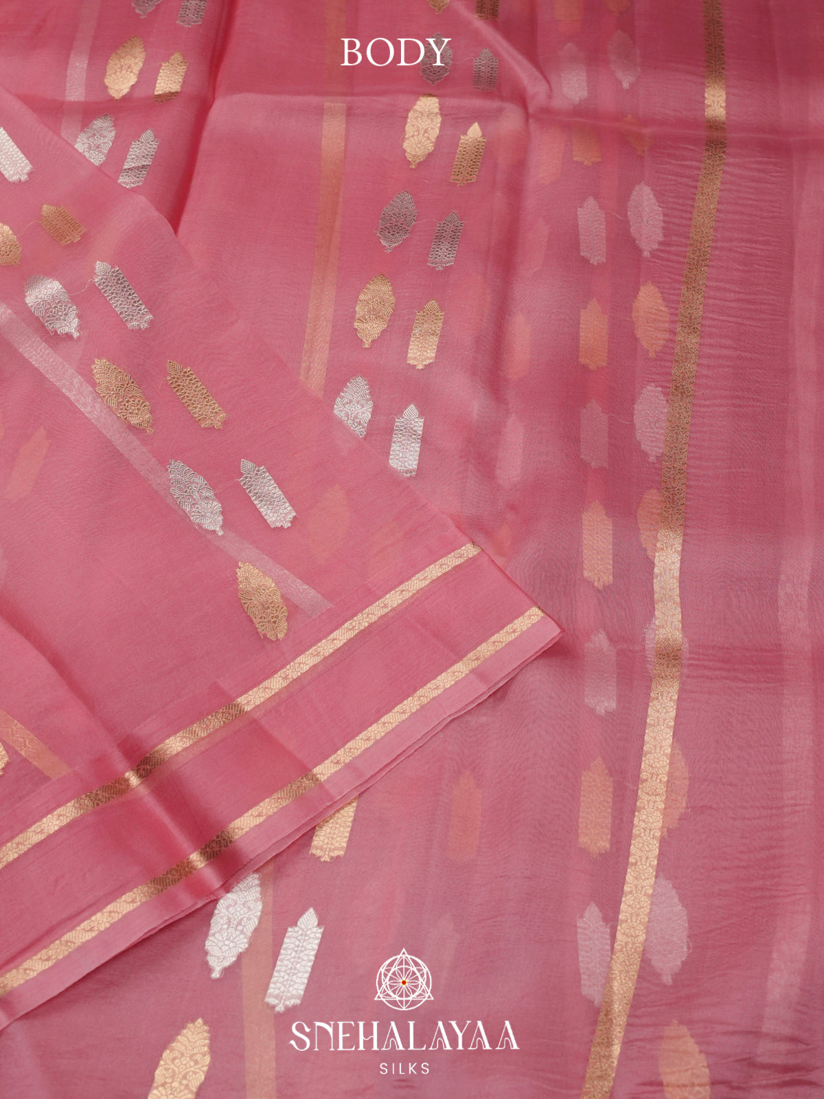Rose Kora Silk Saree