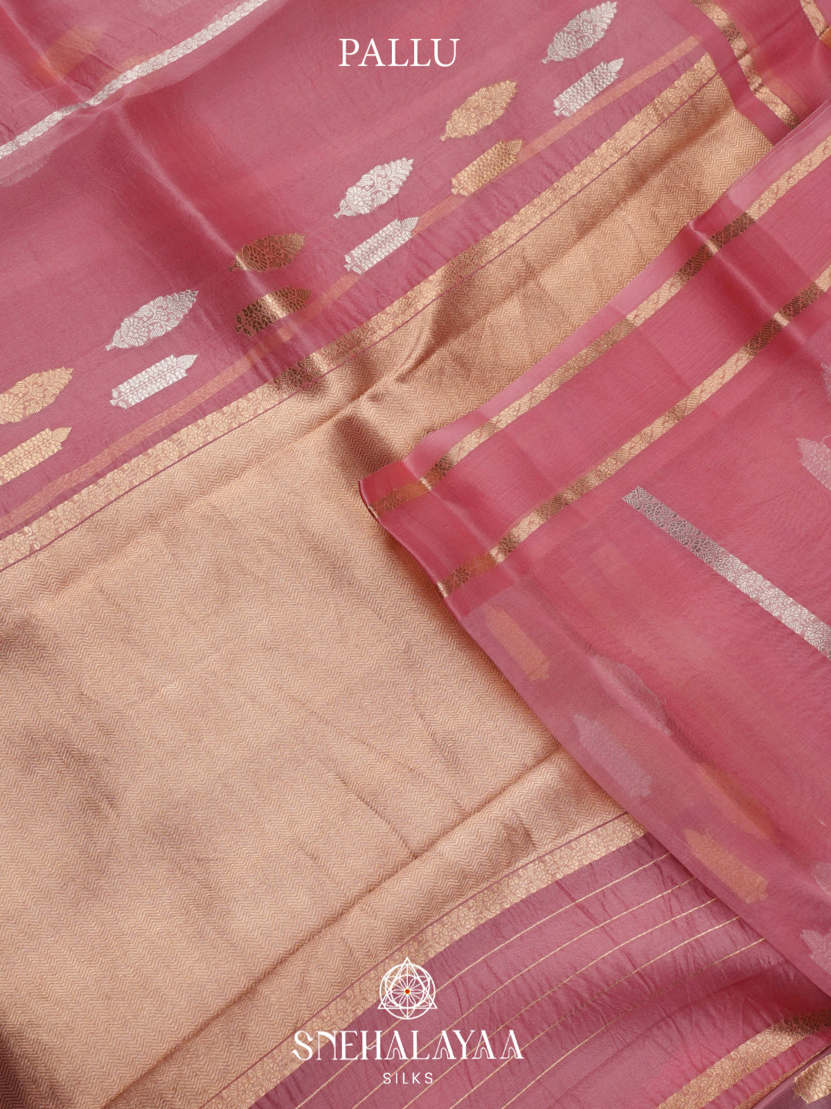 Rose Kora Silk Saree