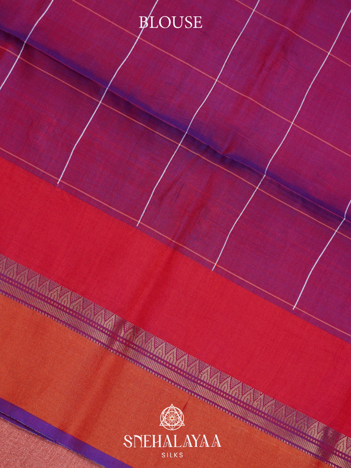 Navy Blue Katan Silk Saree