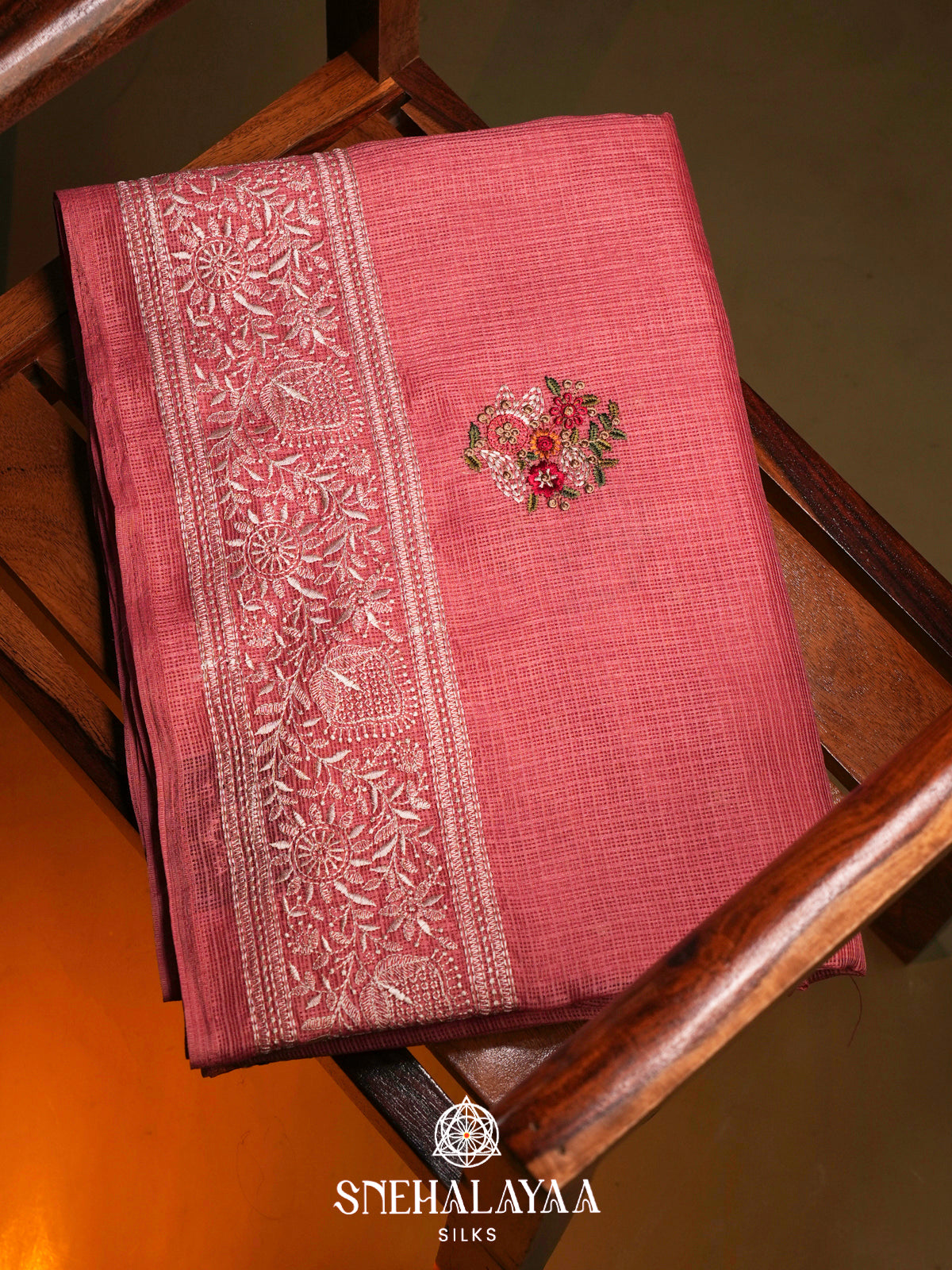 Pink Kota Saree
