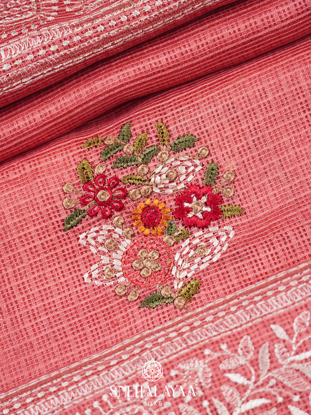 Pink Kota Saree