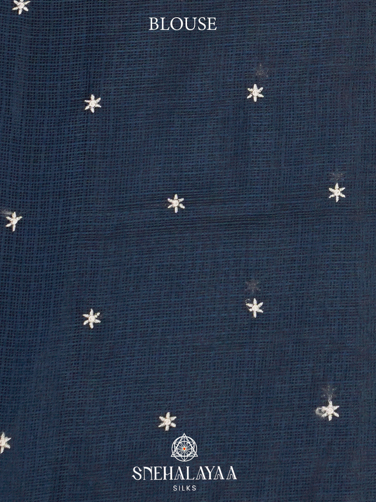 Navy Blue Kota Saree
